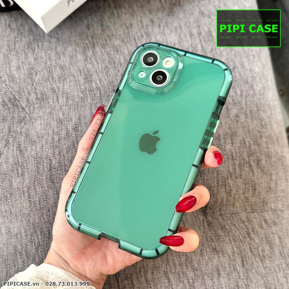 Ốp Lưng iPhone 14 Plus - Fiona - Xanh Rêu