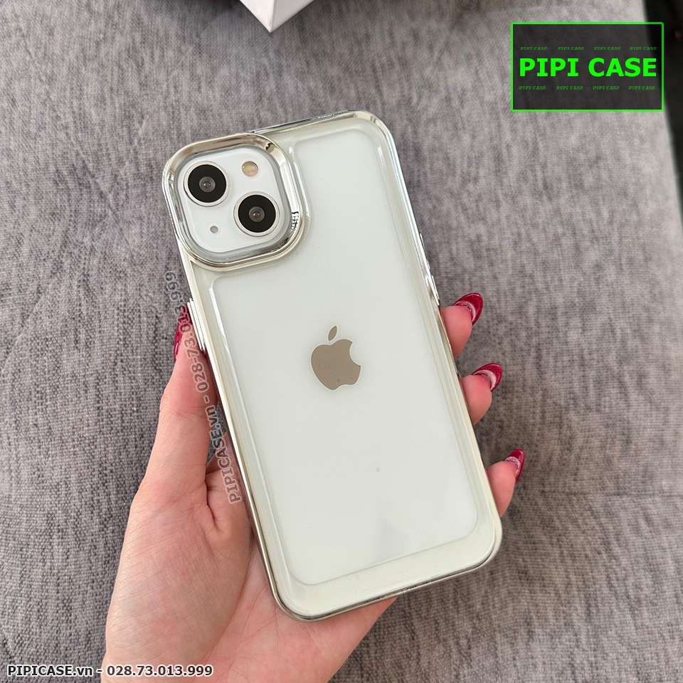 Ốp Lưng iPhone 14 Plus - Belvis - Bạc