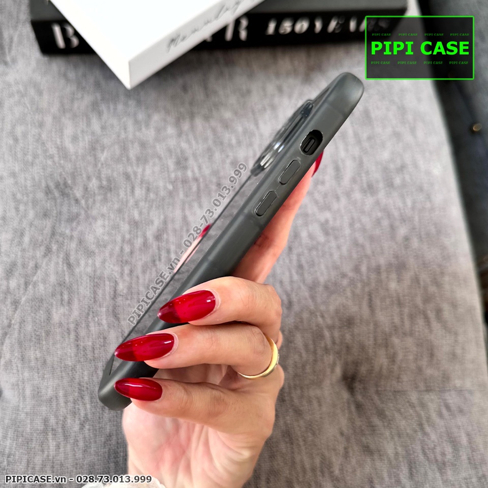 Ốp Lưng iPhone 14 Plus - Edna - Đen