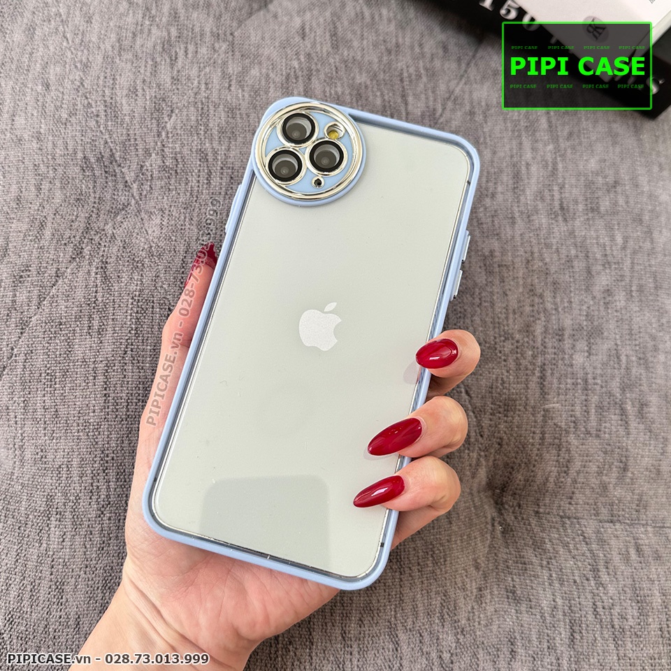 Ốp Lưng iPhone 11 Pro Max - Cathy - Xanh Nhạt