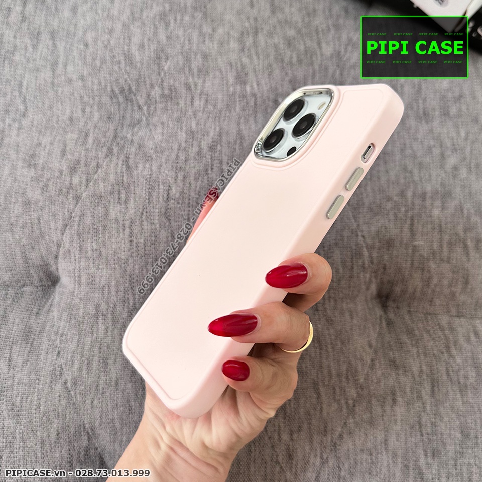 Ốp Lưng iPhone 14 Pro Max - May - Hồng