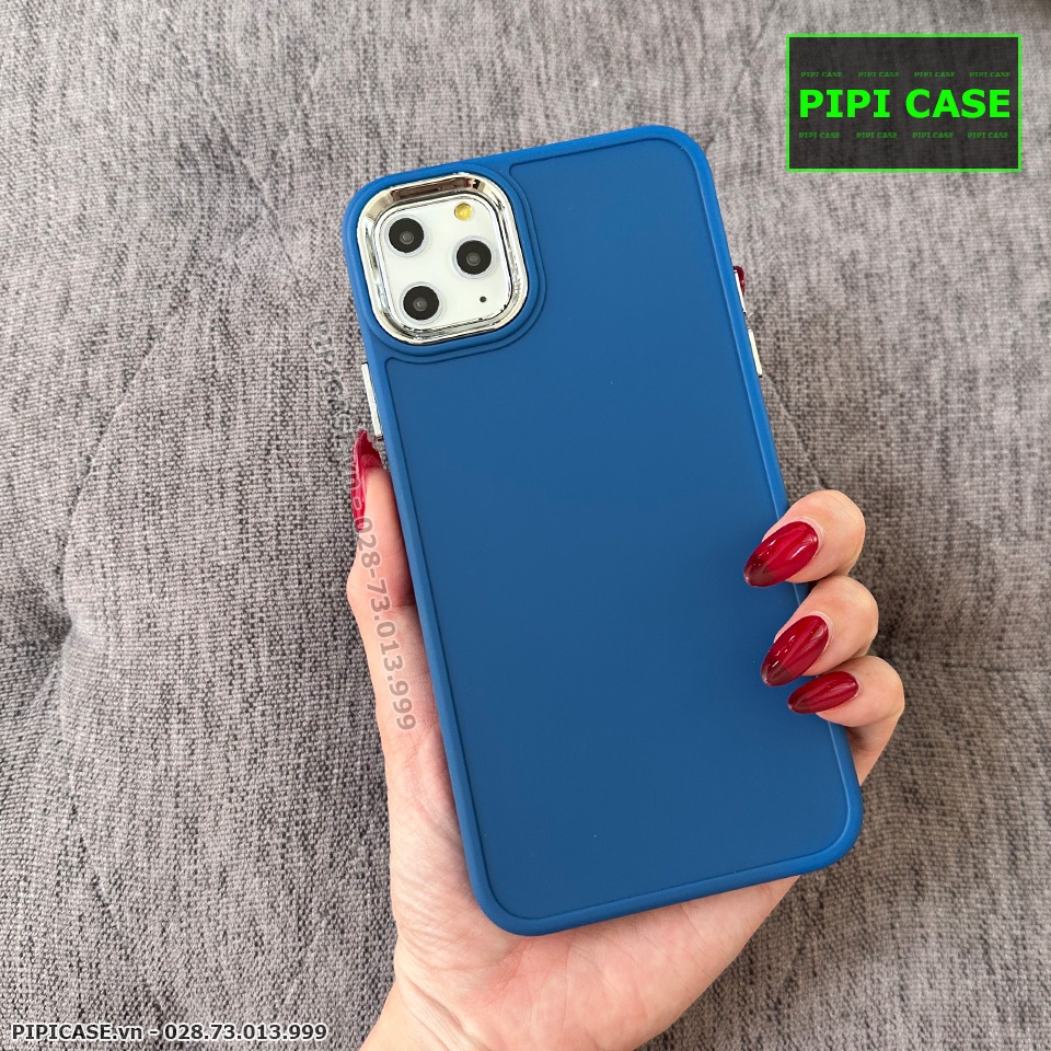 Ốp Lưng iPhone 11 Pro Max - May - Xanh Dương