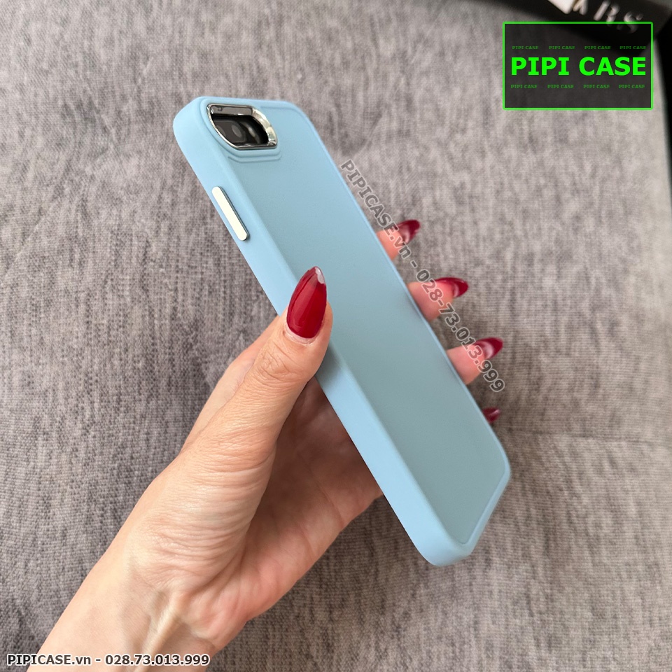Ốp Lưng iPhone 7 Plus / 8 Plus - May - Xanh Nhạt