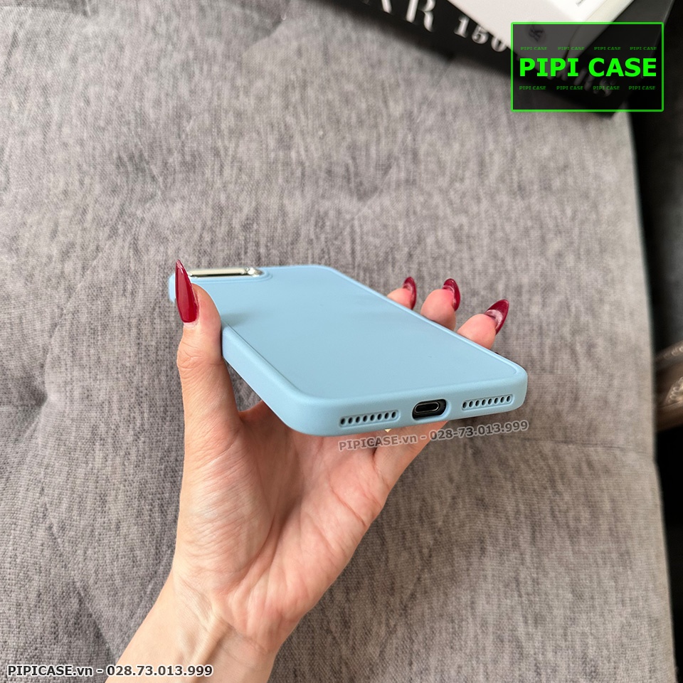 Ốp Lưng iPhone 7 Plus / 8 Plus - May - Xanh Nhạt