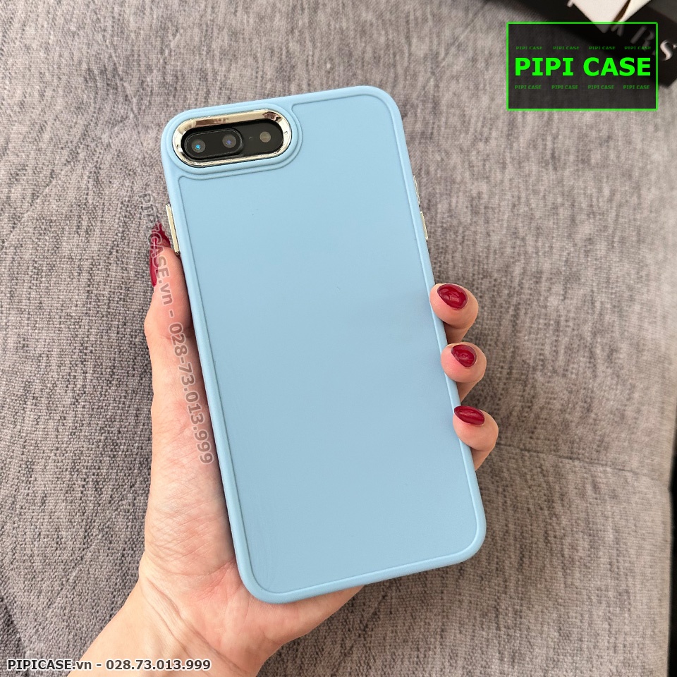Ốp Lưng iPhone 7 Plus / 8 Plus - May - Xanh Nhạt