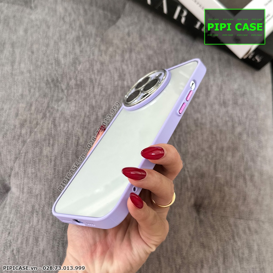Ốp Lưng iPhone 14 Pro Max - Cathy - Tím
