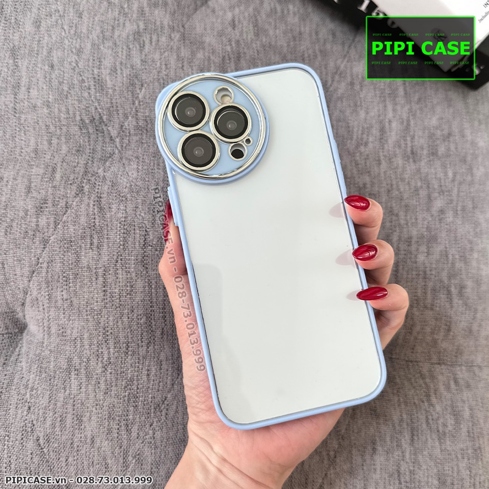 Ốp Lưng iPhone 14 Pro Max - Cathy - Xanh Nhạt