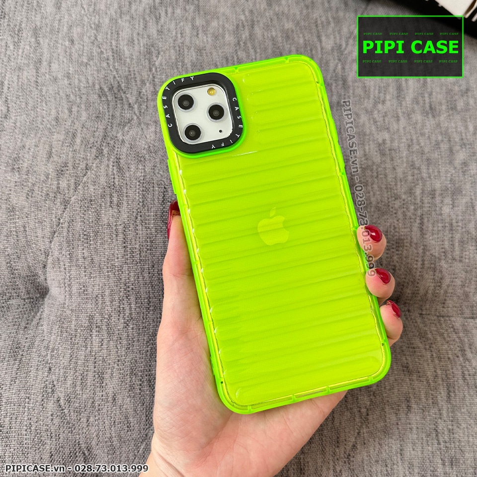 Ốp Lưng iPhone 11 Pro Max - Boom - Xanh Dạ Quang