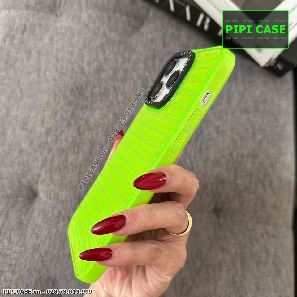 Ốp Lưng iPhone 14 Pro Max - Boom - Xanh Dạ Quang