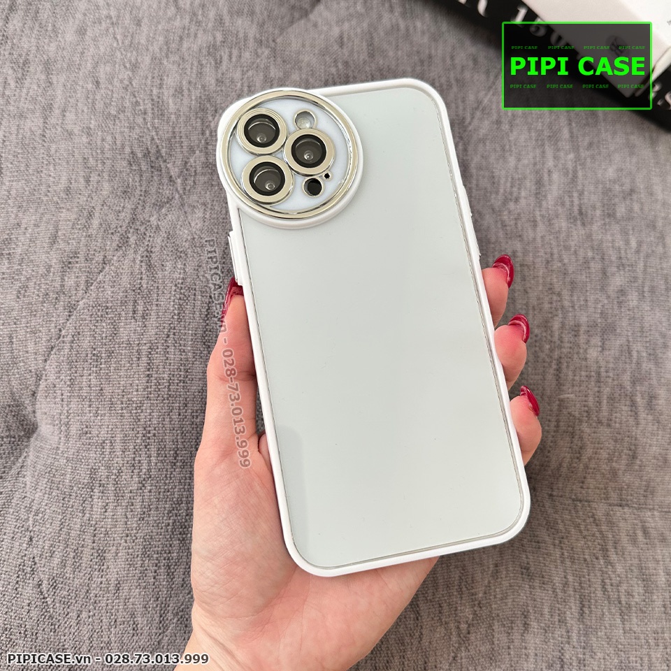 Ốp Lưng iPhone 12 Pro Max - Cathy - Trắng