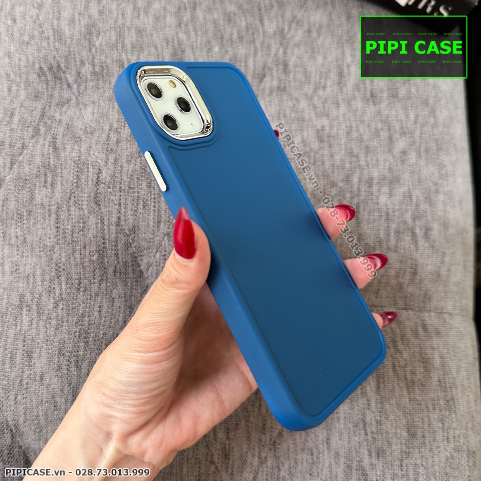 Ốp Lưng iPhone 11 Pro Max - May - Xanh Dương