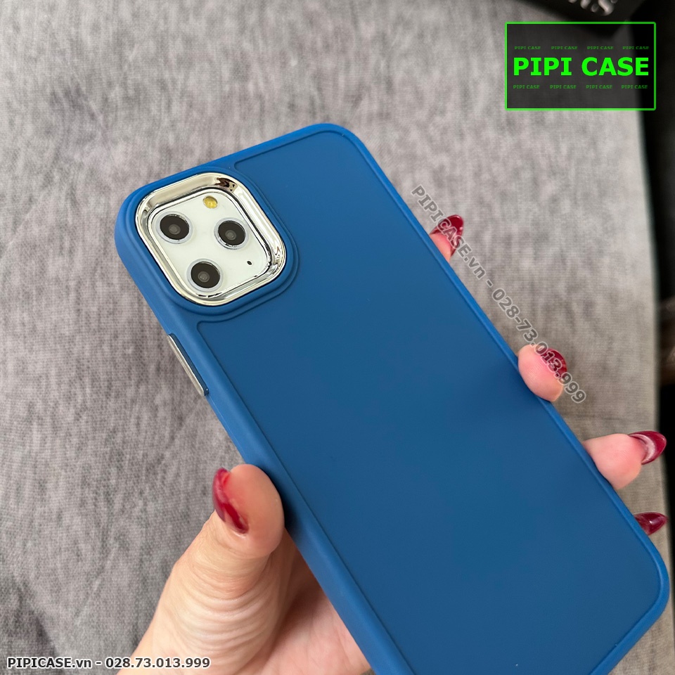 Ốp Lưng iPhone 11 Pro Max - May - Xanh Dương