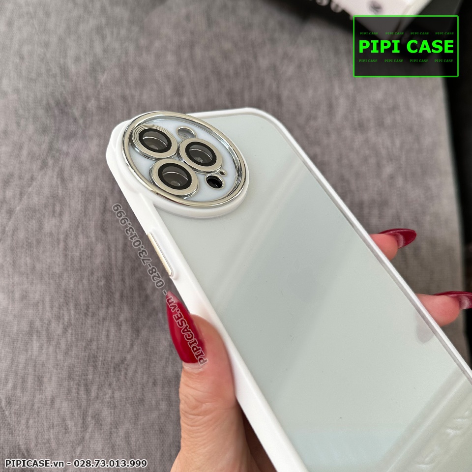 Ốp Lưng iPhone 12 Pro Max - Cathy - Trắng