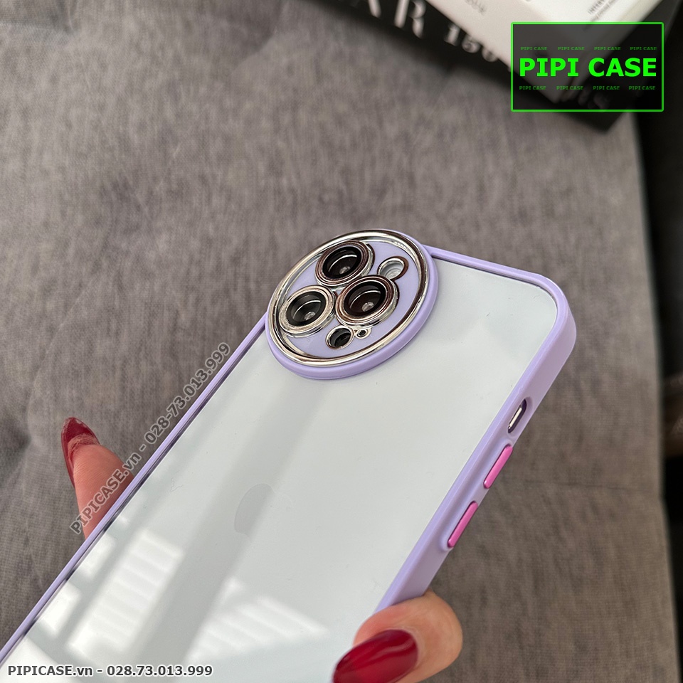 Ốp Lưng iPhone 12 Pro Max - Cathy - Tím