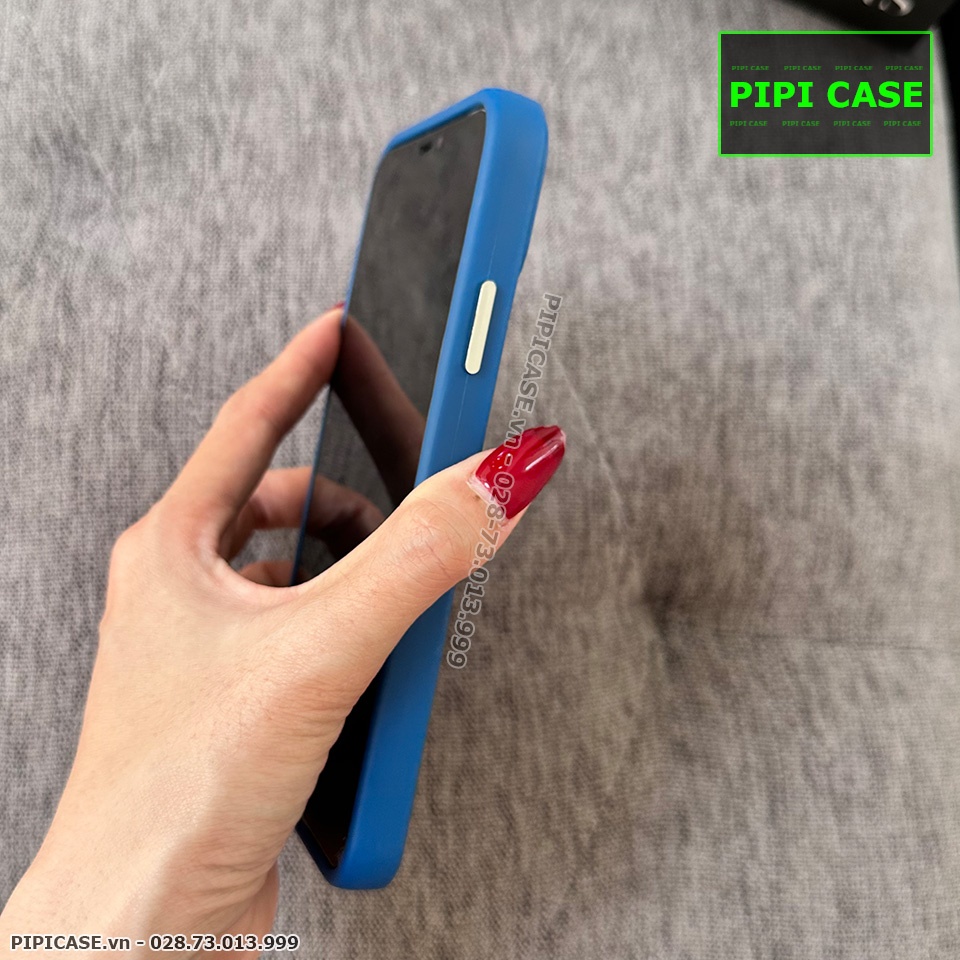 Ốp Lưng iPhone 11 Pro Max - May - Xanh Dương