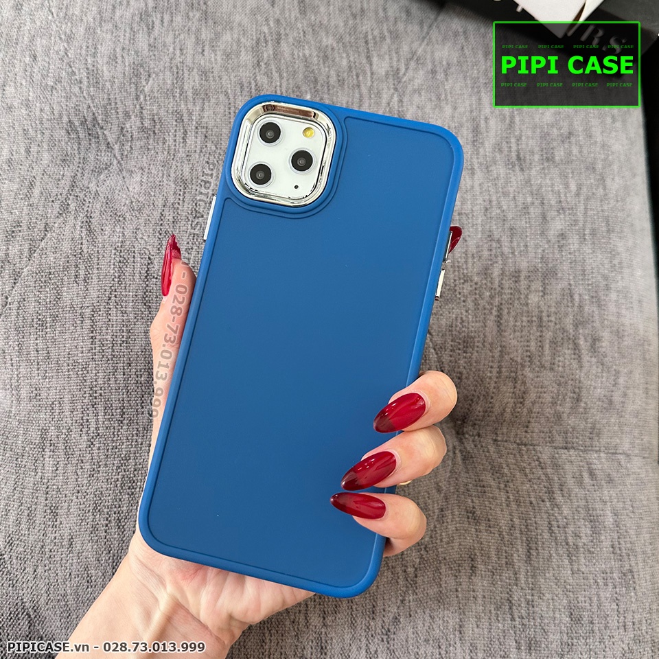 Ốp Lưng iPhone 11 Pro Max - May - Xanh Dương