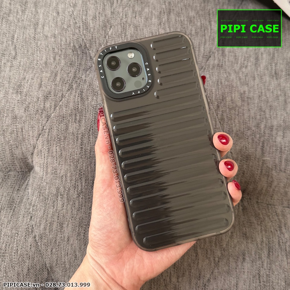 Ốp Lưng iPhone 12 Pro Max - Boom - Đen