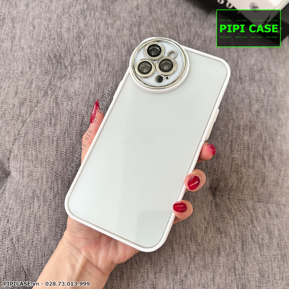 Ốp Lưng iPhone 12 Pro Max - Cathy - Trắng