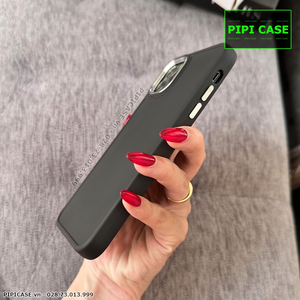 Ốp Lưng iPhone 11 Pro Max - May - Đen