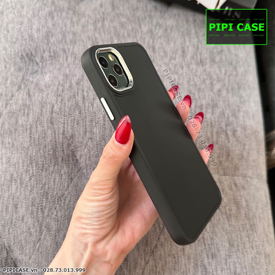 Ốp Lưng iPhone 11 Pro Max - May - Đen