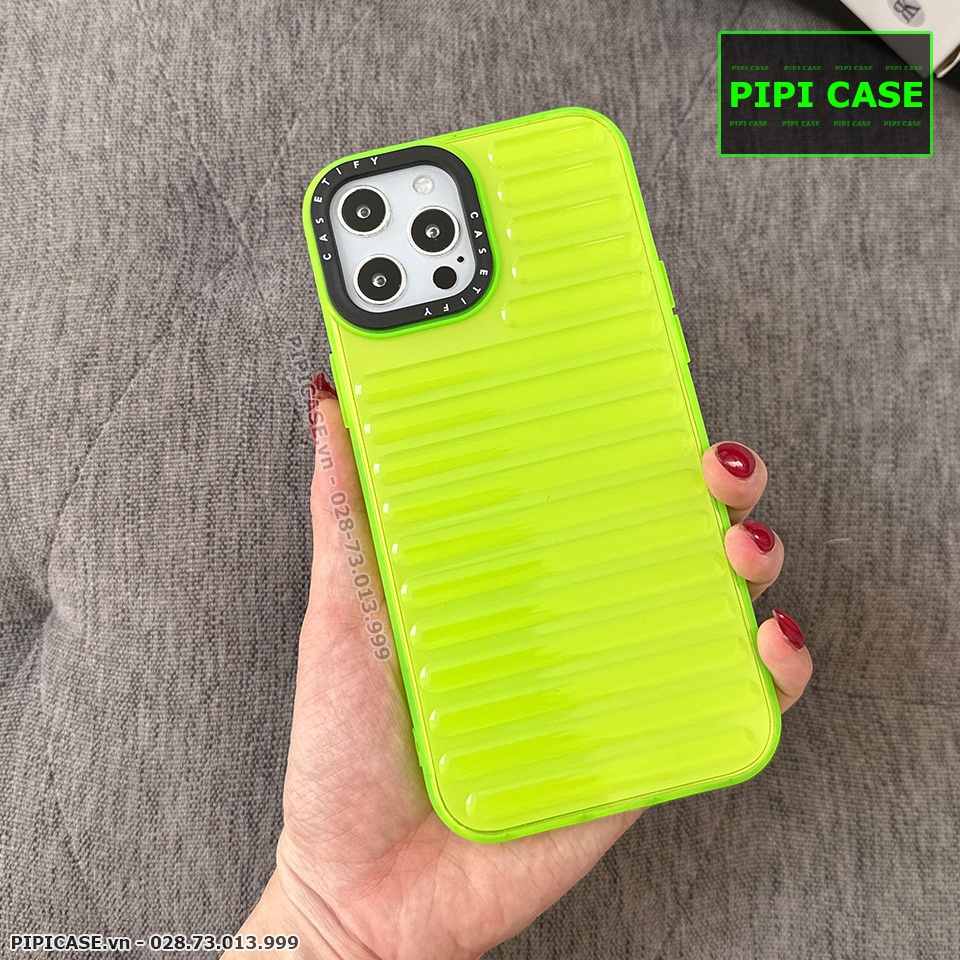 Ốp Lưng iPhone 12 Pro Max - Boom - Xanh Dạ Quang