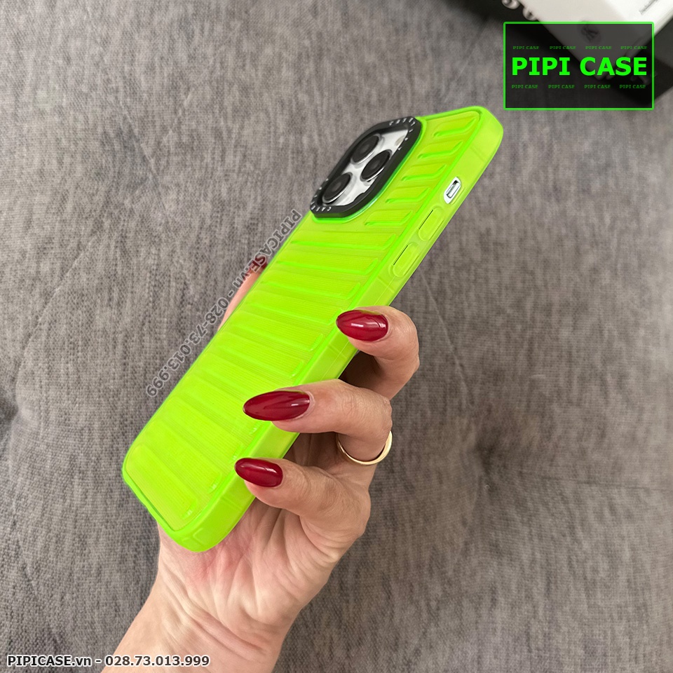Ốp Lưng iPhone 14 Pro Max - Boom - Xanh Dạ Quang