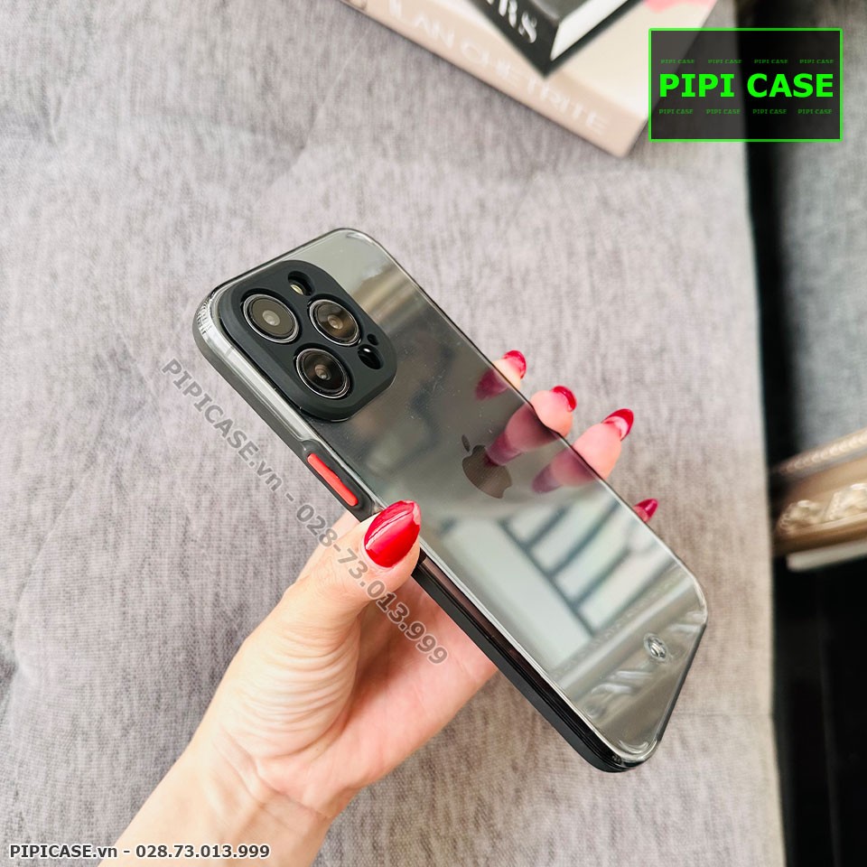 Ốp Lưng iPhone 14 Pro - MiMin - Đen
