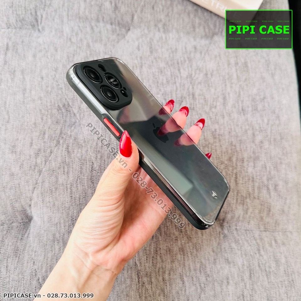 Ốp Lưng iPhone 14 Pro - MiMin - Đen