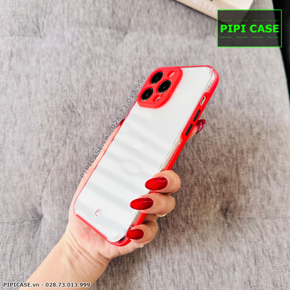 Ốp Lưng iPhone 14 Pro Max - MiMin - Đỏ