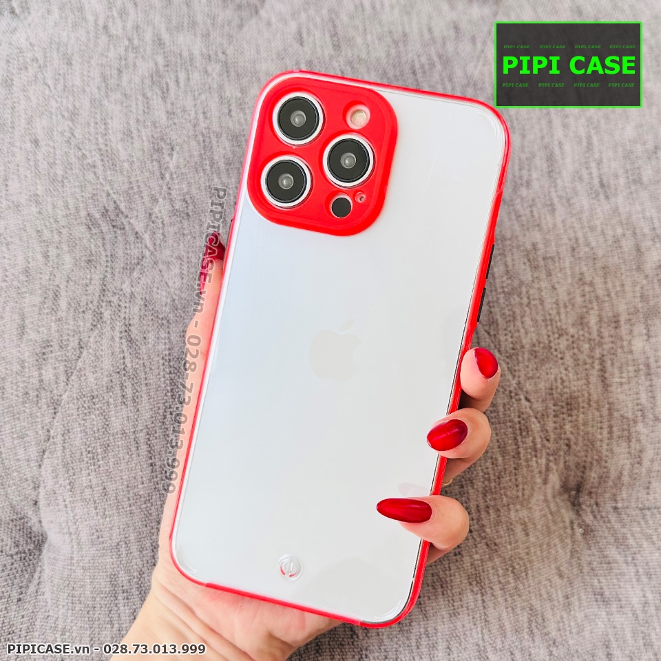 Ốp Lưng iPhone 14 Pro - MiMin - Đỏ