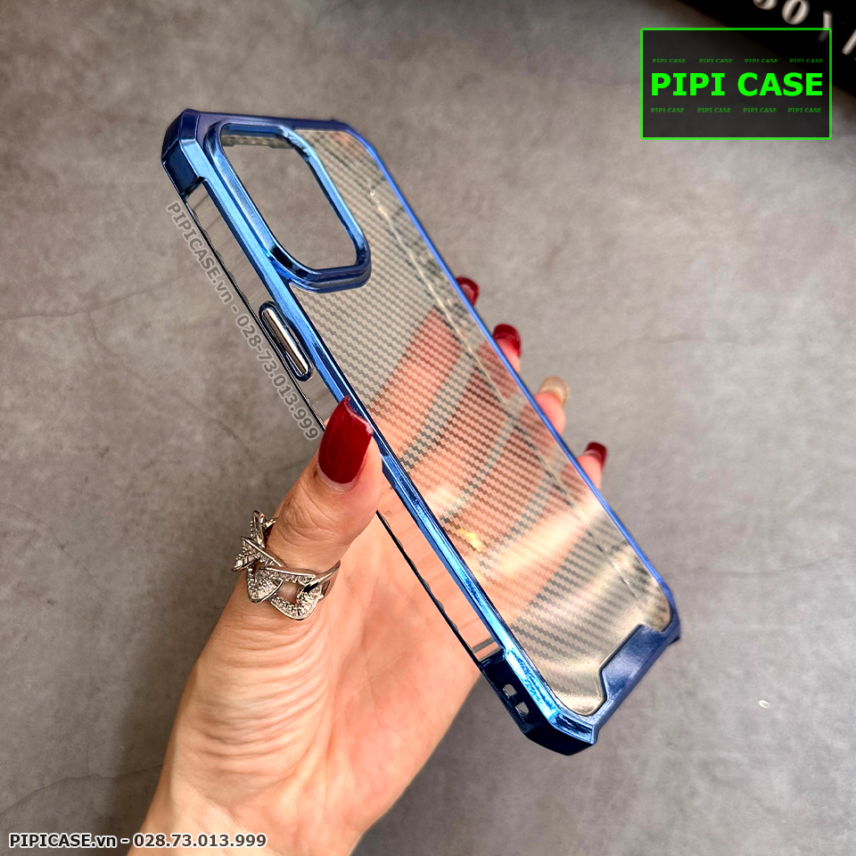 Ốp Lưng iPhone 14 Pro Max - Mark - Xanh Dương