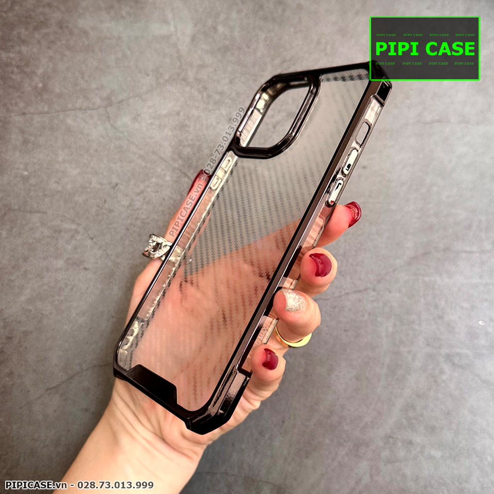 Ốp Lưng iPhone 14 Pro Max - Mark - Đen
