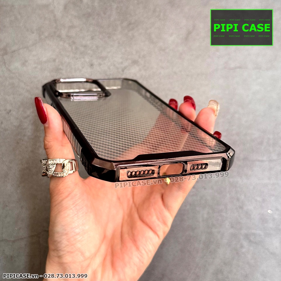 Ốp Lưng iPhone 14 Pro Max - Mark - Đen