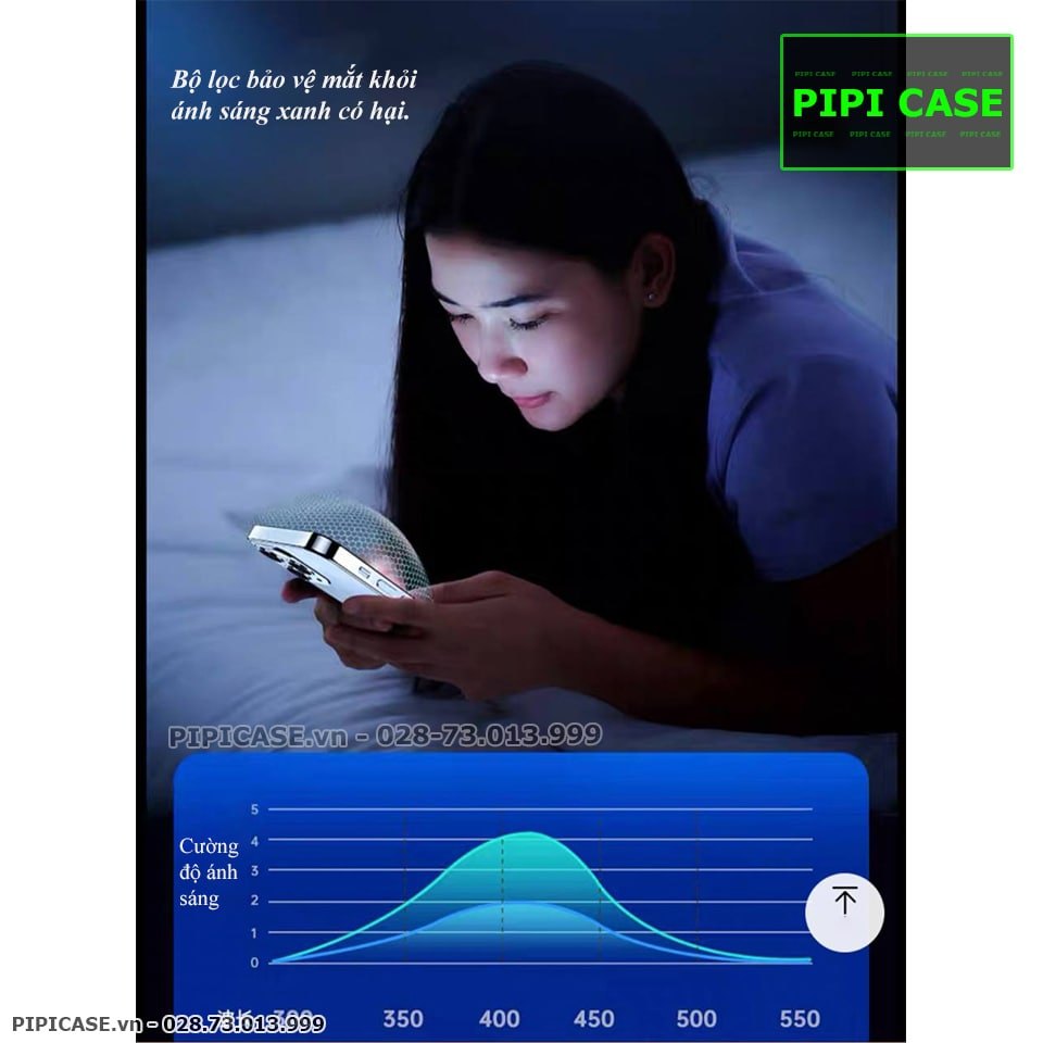 Cường lực Tự dán + Tự lấy bụi Chống Nhìn Trộm cho iPhone 15 Pro