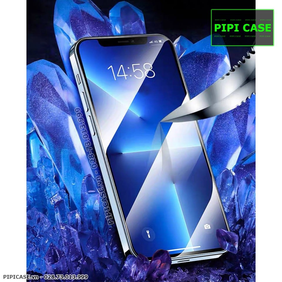 Cường lực Tự dán + Tự lấy bụi Chống Nhìn Trộm cho iPhone 15 Pro