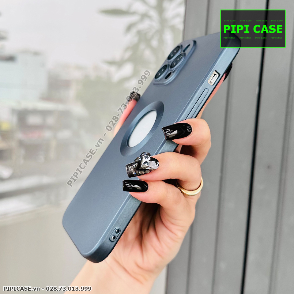 Ốp Lưng iPhone 12 Pro Max - Jumbo - Xanh Dương