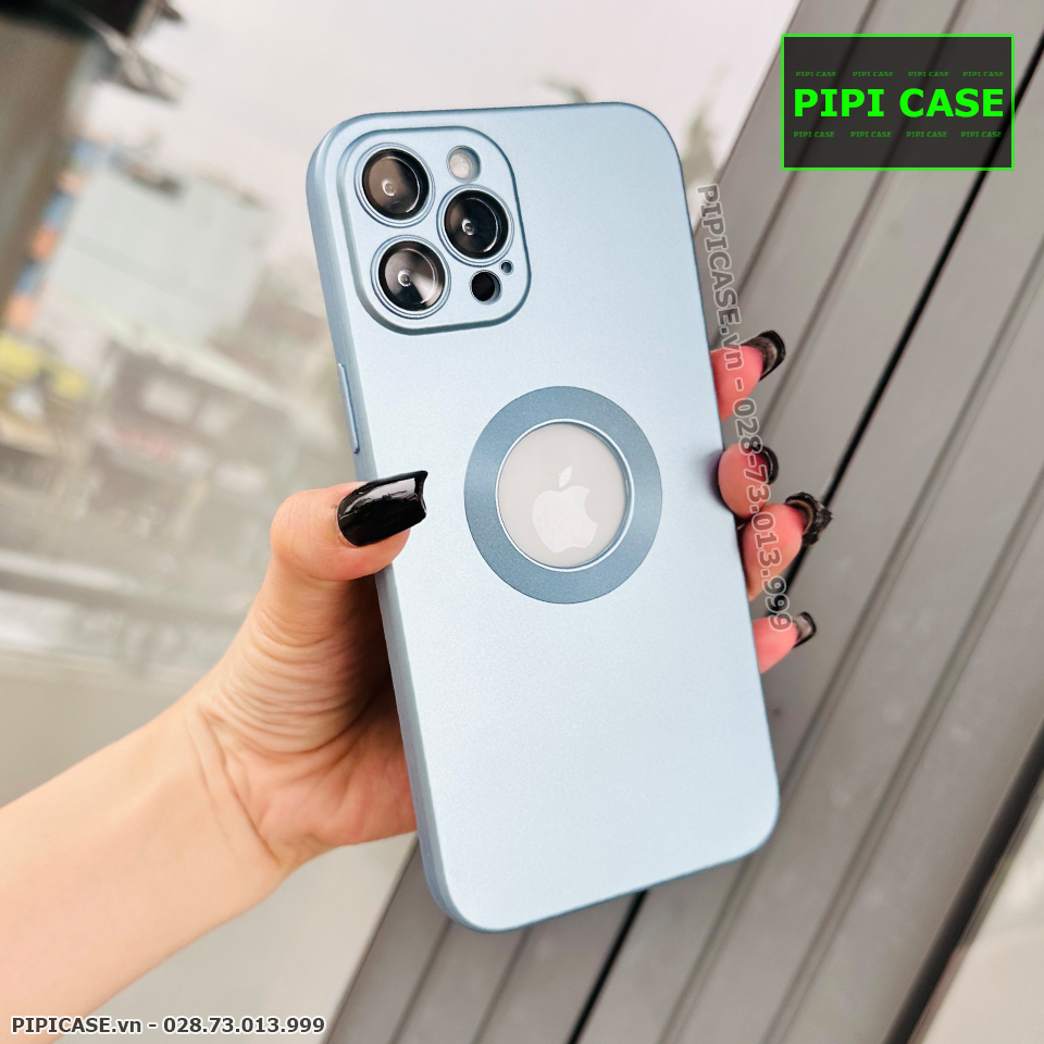 Ốp Lưng iPhone 12 Pro Max - Jumbo - Xanh Nhạt