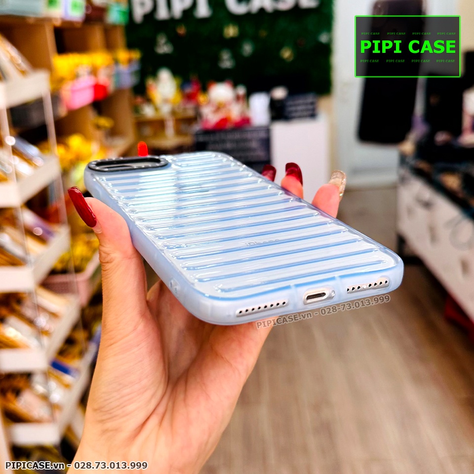 Ốp Lưng iPhone 7 Plus / 8 Plus - Boom - Xanh Nhạt