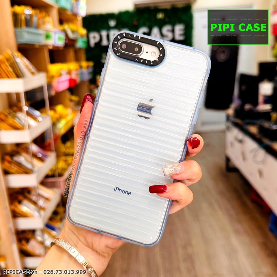 Ốp Lưng iPhone 7 Plus / 8 Plus - Boom - Xanh Nhạt
