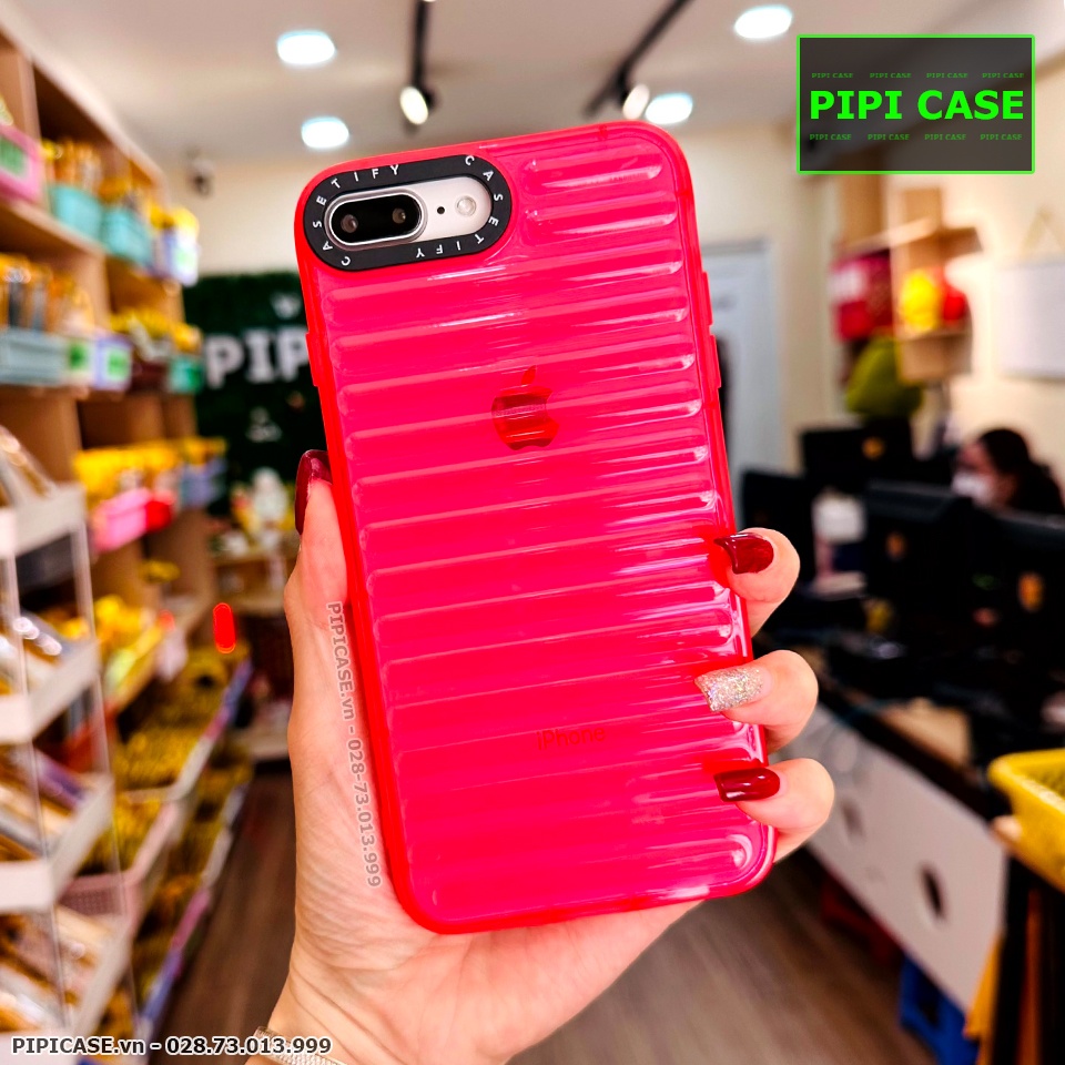 Ốp Lưng iPhone 7 Plus / 8 Plus - Boom - Đỏ