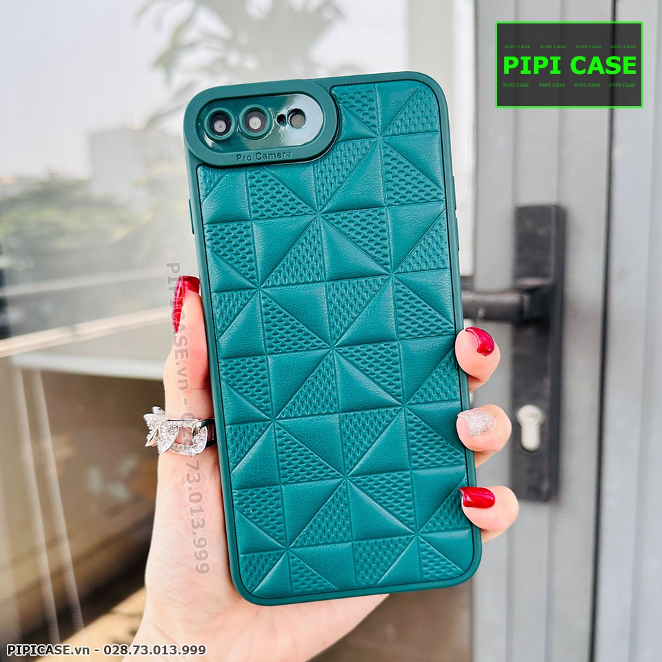 Ốp Lưng iPhone 7 Plus / 8 PLus - Row - Xanh Rêu