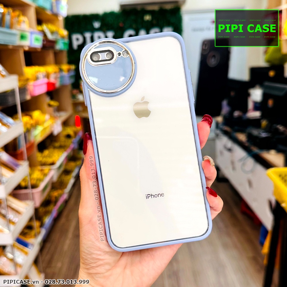 Ốp Lưng iPhone 7 Plus / 8 Plus - Cathy - Xanh Nhạt