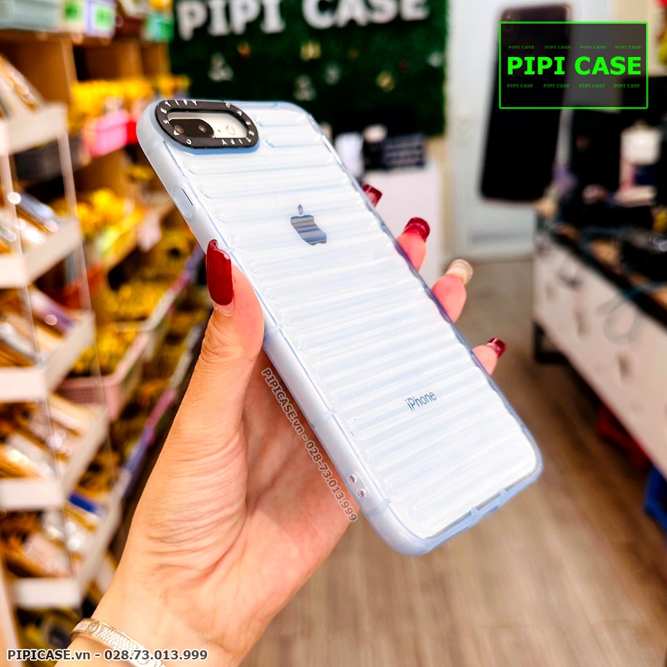 Ốp Lưng iPhone 7 Plus / 8 Plus - Boom - Xanh Nhạt