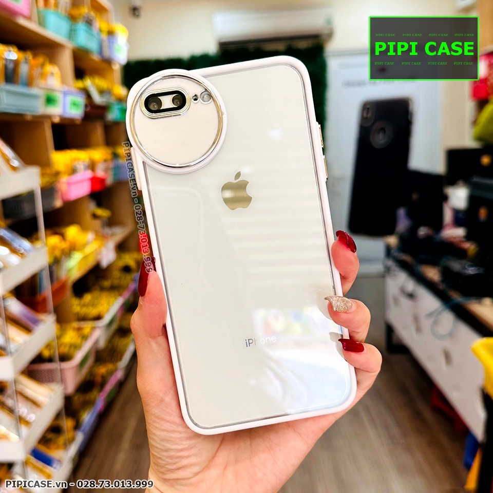 Ốp Lưng iPhone 7 Plus / 8 Plus - Cathy - Trắng