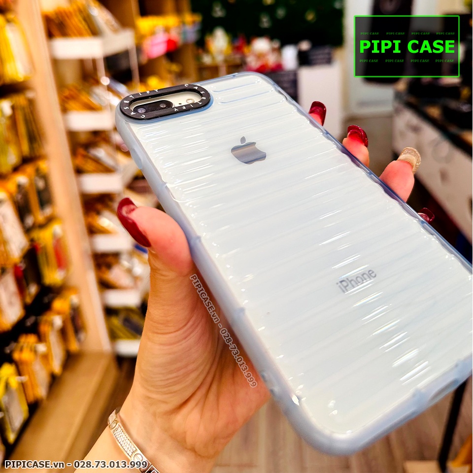 Ốp Lưng iPhone 7 Plus / 8 Plus - Boom - Xanh Nhạt