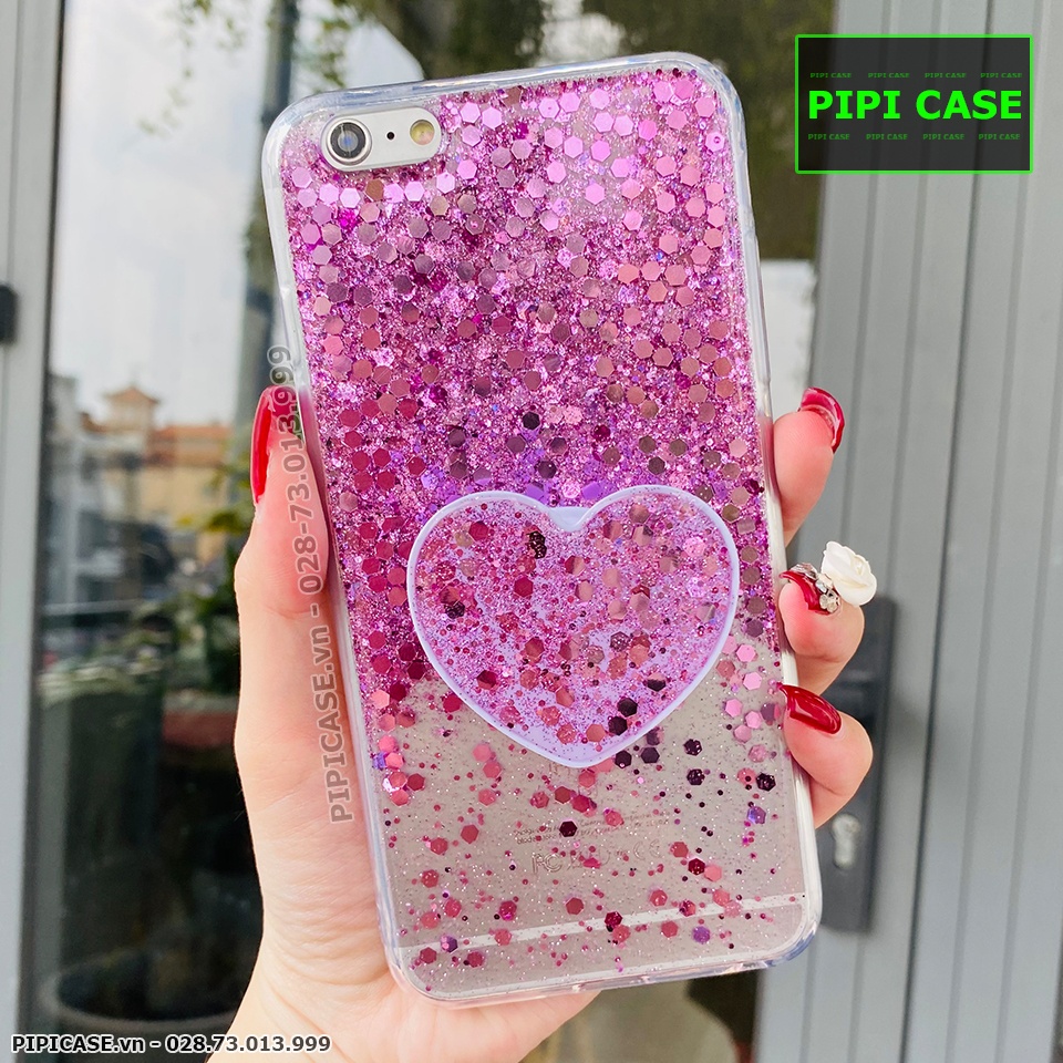 Ốp Lưng iPhone 6 Plus - Super Star - Tím