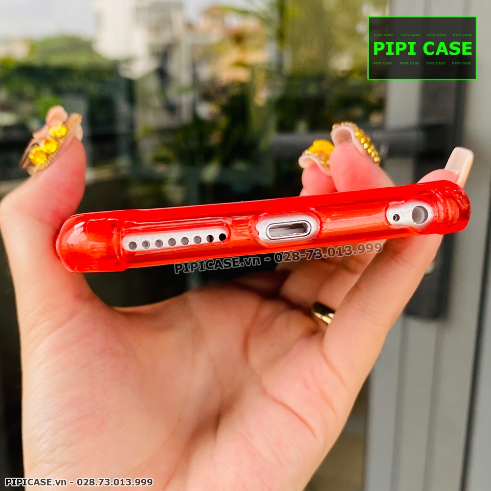 Ốp Lưng iPhone 6 Plus - Ốp Thẻ - Đỏ