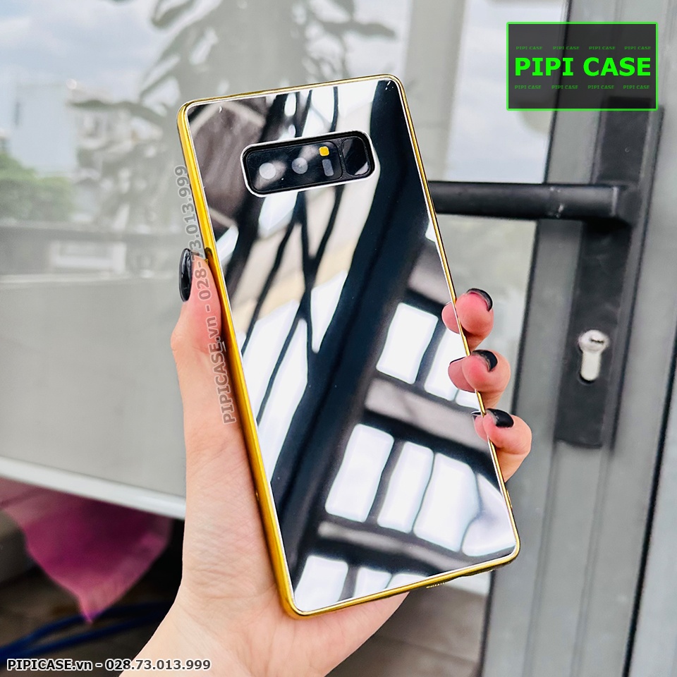 Ốp Lưng Samsung Note 8 - Alana - Bạc