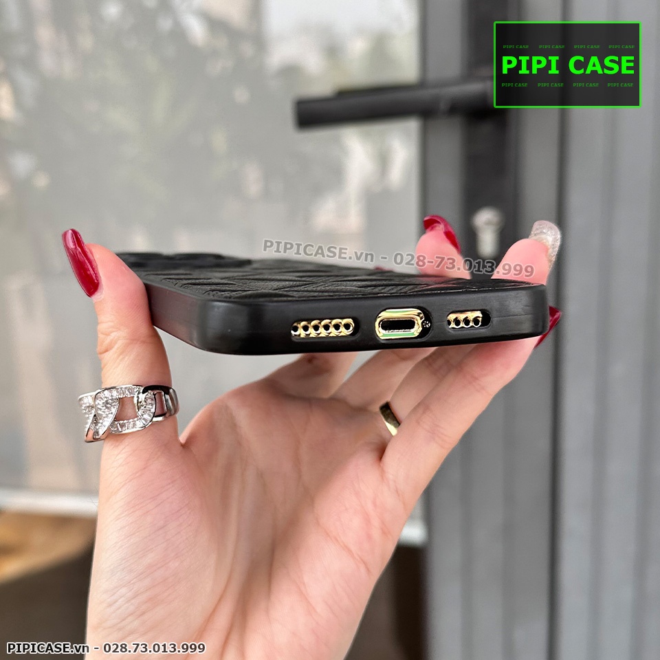 Ốp Lưng iPhone 14 Pro Max - Row - Đen