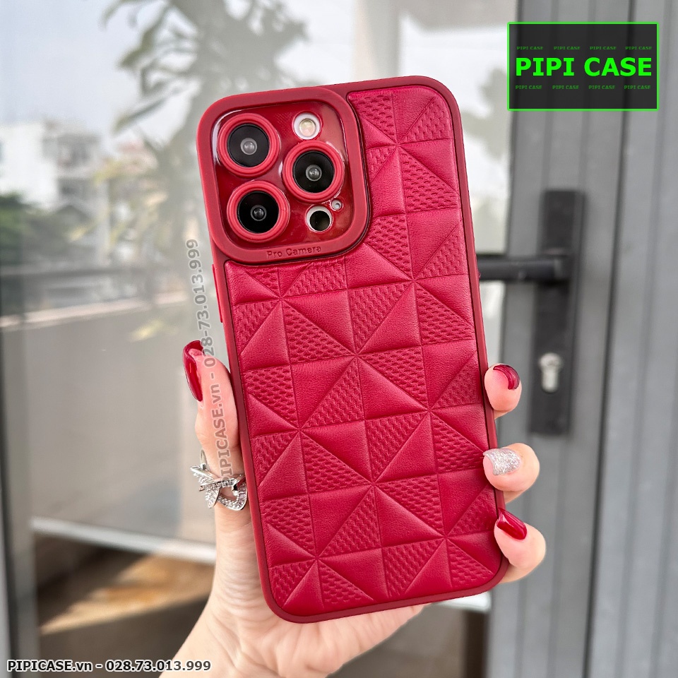 Ốp Lưng iPhone 14 Pro Max - Row - Đỏ